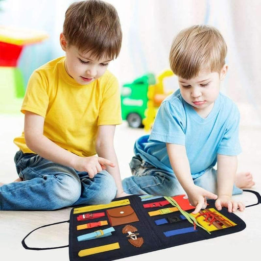 KidsyCool® - Tableau de dextérité Montessori