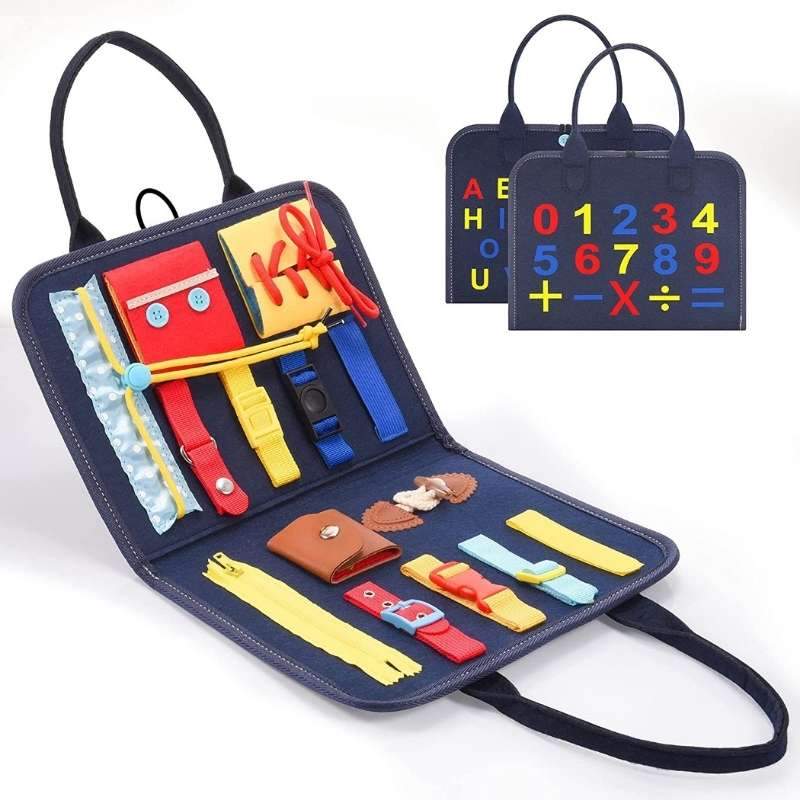 KidsyCool® - Tableau de dextérité Montessori