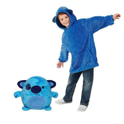 KidPlaid® | Plaid peluche 2 en 1